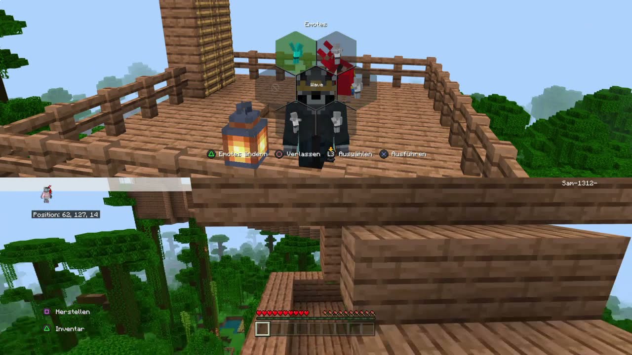 Minecraft PS4 Split Screen 02 YouTube