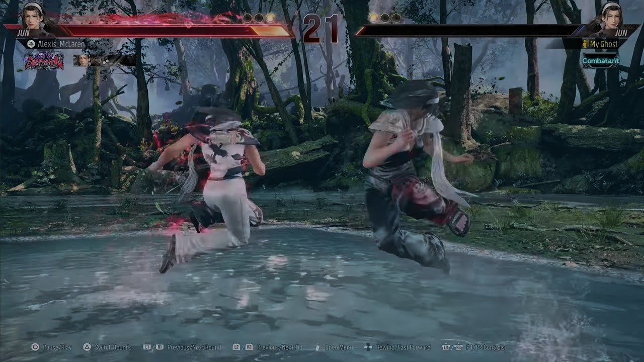 TEKKEN 8 - Incredible moment - VS My Ghost (Replay)