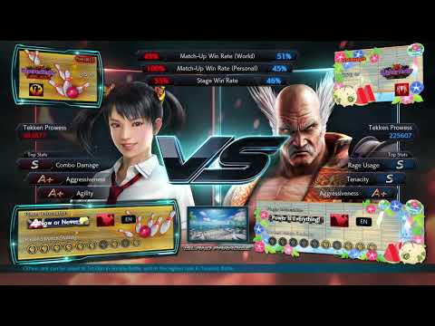 Revered Ruler Ling VS Mighty Ruler Heihachi Beach Stage Laggy PS4 Version 5 Tekken 7 20220825143640
