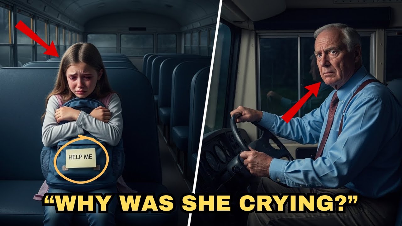 Bus Driver Finds Hidden Note From Crying Girl—What He Reads Next Will ...
