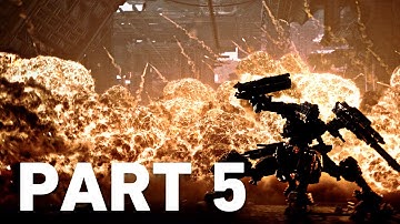 ARMORED CORE VI FIRES OF RUBICON Walkthrough Gameplay Part 5 - No Commentary PS5 [4K 60FPS]