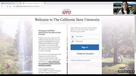 How to Create Your Cal State Apply Account
