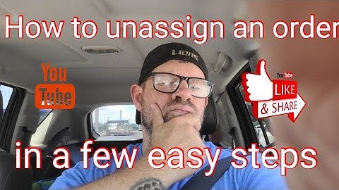 How to unassign a doordash order. #doordash #gigwork #ubereats #grubhub