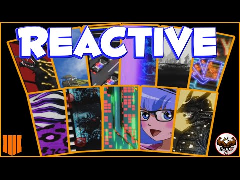 Every Reactive Camo in CoD BO4 after 1.16 Update (28 Different Variants)