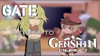 GATE reacts to Genshin Impact characters (1/2)