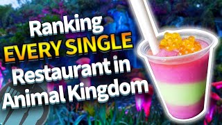 Ranking EVERY SINGLE Restaurant in Disney's Animal Kingdom