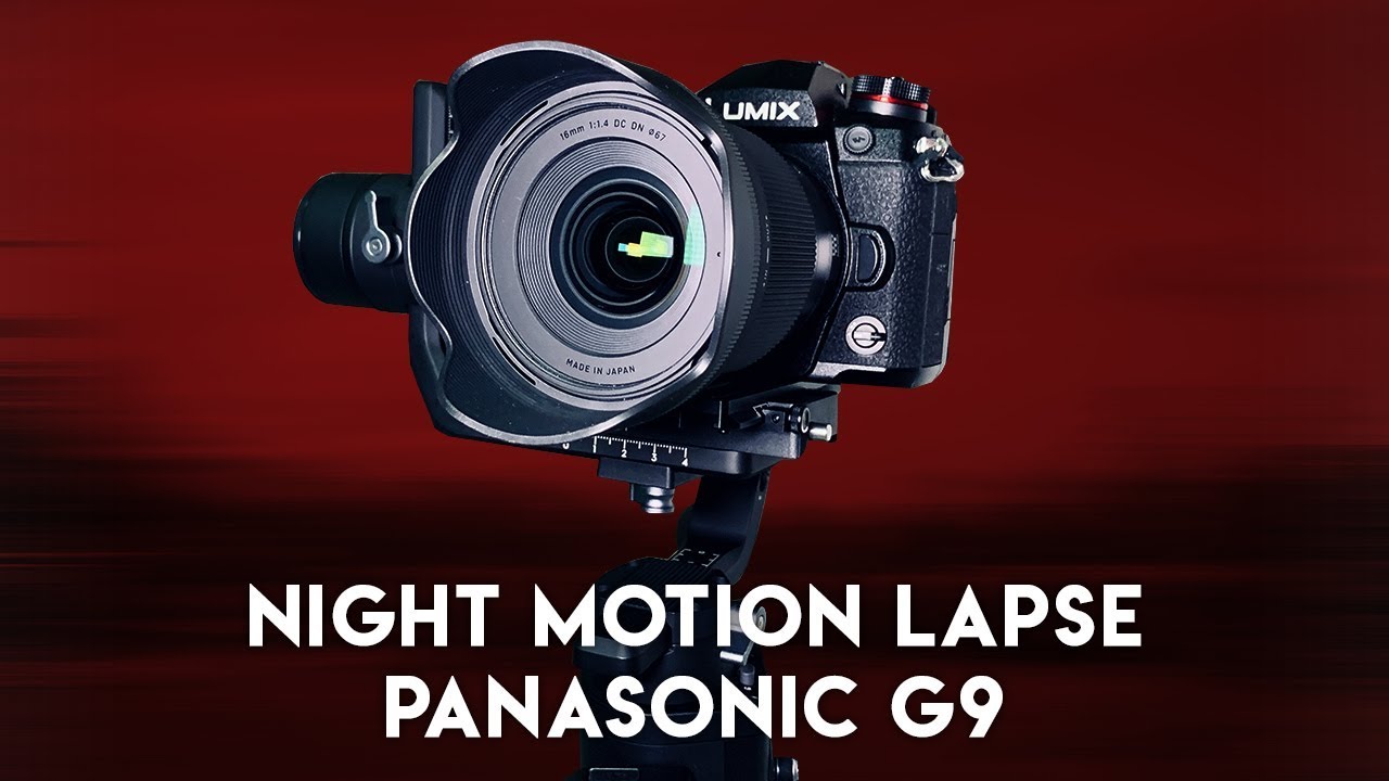 DJI Ronin SC Night Motion Lapse on Panasonic G9 Autofocus vs Manual