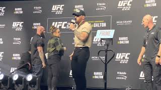 UFC 285 - Conor McGregor @ Weigh In