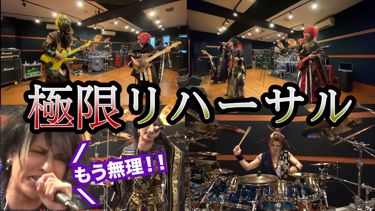 【極限リハーサル】低周波治療器つけて演奏してみた【花鳥風月】