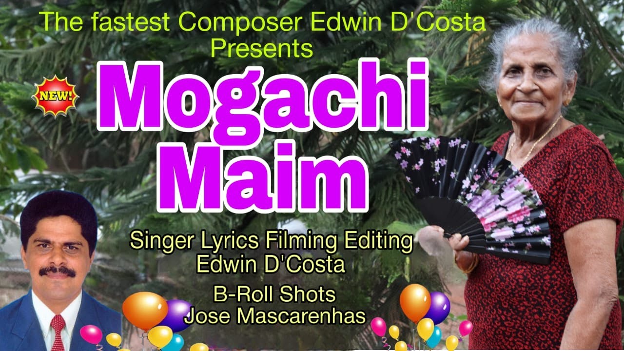 New Konkani Songs 2023   MOGACHI MAIM   By Edwin DCosta  SANCOALE  GOA