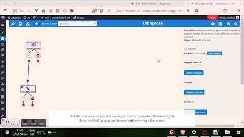 Ultrapress: create wordpress plugins without writing a line of code