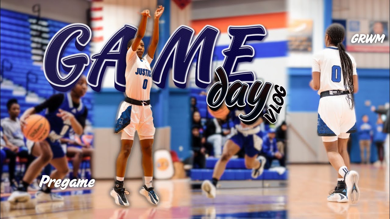 GAME DAY VLOG *Girls Basketball Edition* | GRWM, Game Footage, Meet My Teammates, etc.