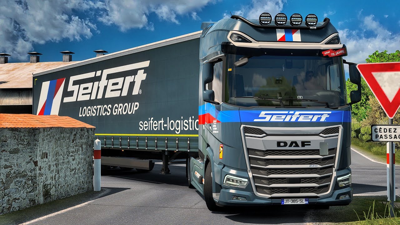 Driving Through Narrow Twisty Mountain Roads | #ets2