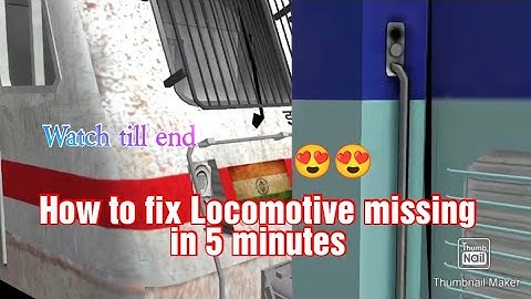 HOW TO SOLVE COACHES & LOCOMOTIVE ERROR IN OPENRAIL & MSTS ll OPEN RAIL MISSING FILE PROBLEM SOLVEDl