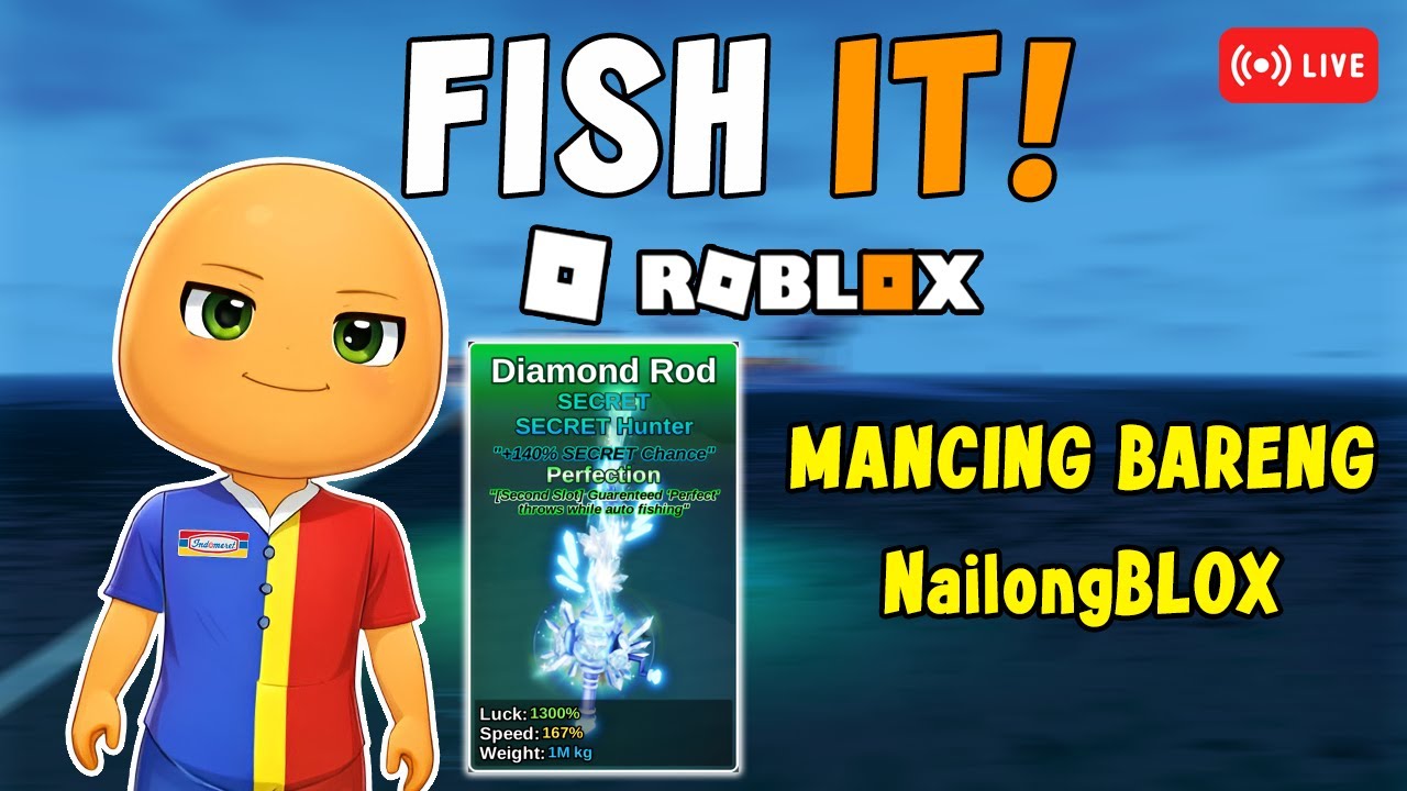 HARI INI KITA KURAS SEMUA SECRET MEMAKAI ENCHANT PALING OP‼️- FISH IT! ROBLOX INDONESIA