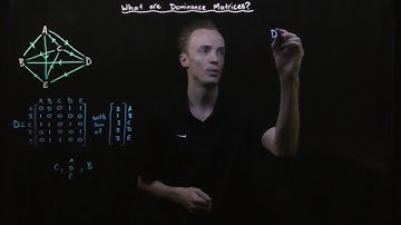 Modelling With Matrices: What are Dominance Matrices?