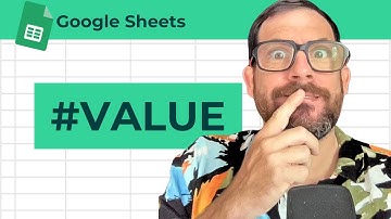 How Do I Hide #VALUE Error?