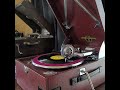 コロムビアゆりかご会 ♪くつが鳴る♪ 1956年 78rpm record. Columbia Model No G - 241 phonograph