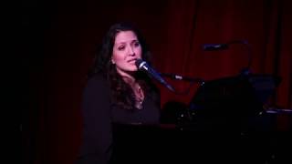 Nicole Z (Zuraitis) sings "Hallelujah I Love Him So" at Jim Caruso's Cast Party at Birdland