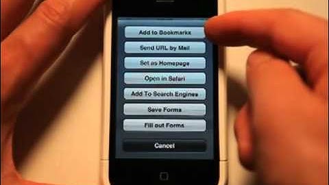 「iCab Mobile」 超強瀏覽器 iPhone示範影片