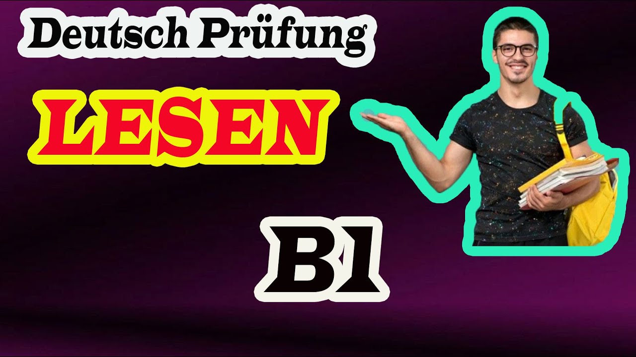 Lesen B1 Pdf Mit Lösungen Telc Prüfung B1 LESEN/TELC B1 LESVERSTEHEN MIT LÖSUNGEN- - YouTube