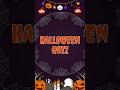 Halloween Trivia Challenge 🎃 | Spooky Questions to Test Your Knowledge!