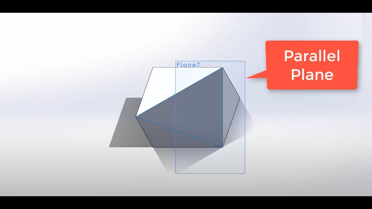 Mod : Extract the parallel plane - elevation of geometry in solidworks ...