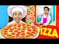 Danny và mẹ học cách làm bánh pizza