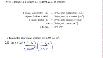 Converting Metric Units using Unit Conversion Factors 3 (1.4a)