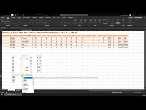 Video: Tekst Zoeken In Excel