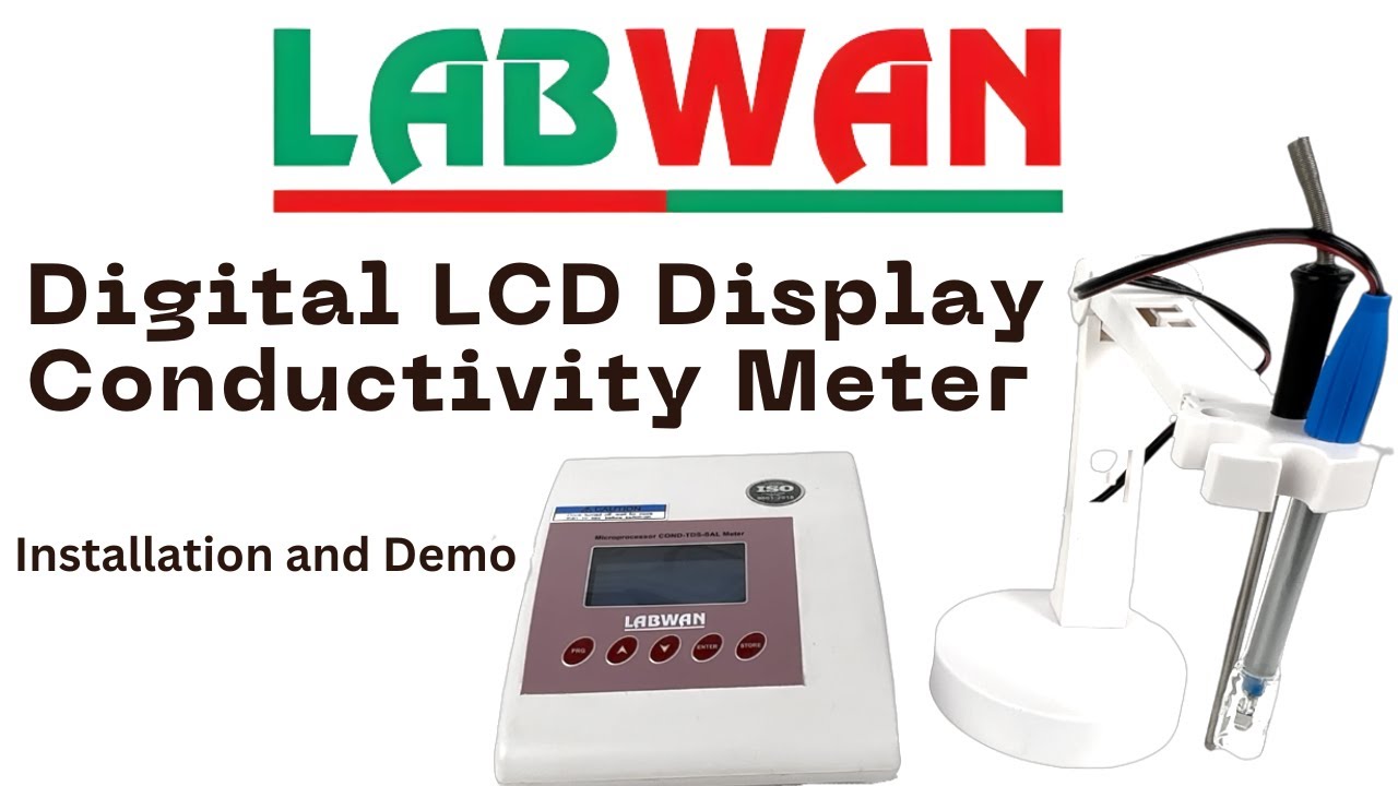 LAWBAN Digital LCD Display Conductivity Meter / How to use a