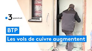 Les vols de matériaux, engins et outils augmentent sur les chantiers, 