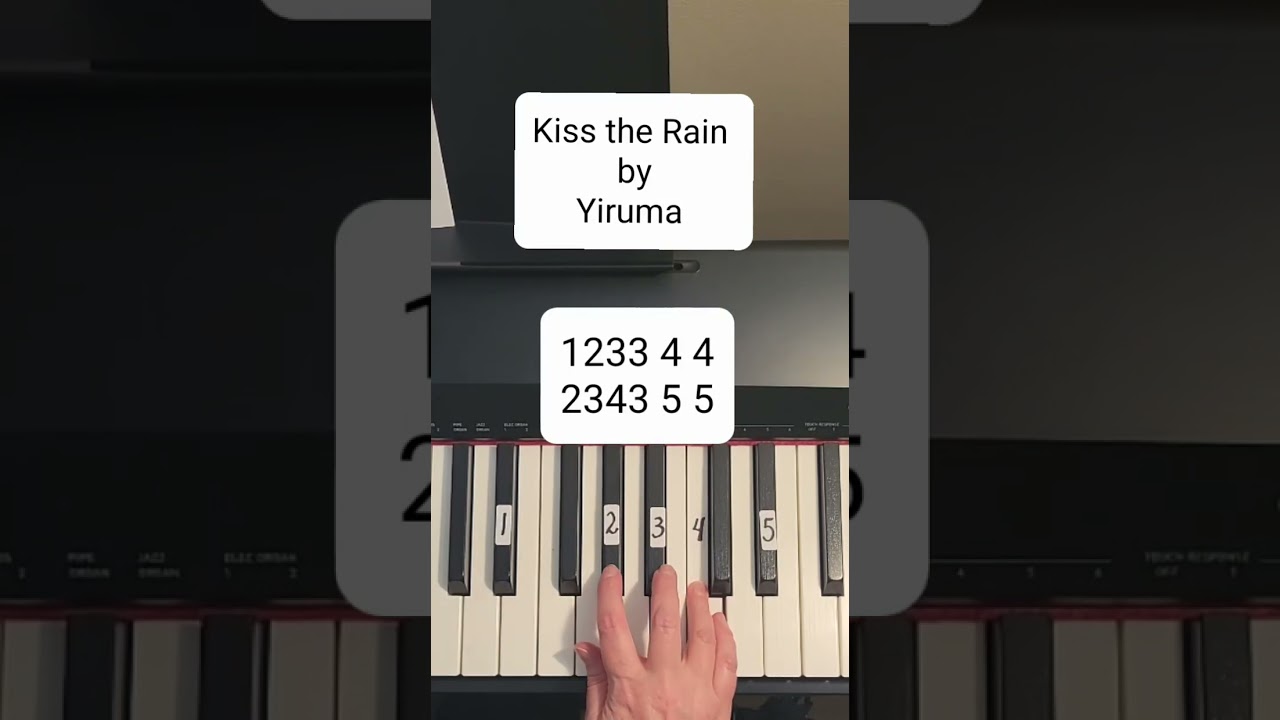 Obejrzyj Kiss the Rain- Yiruma Piano Tutorial #shorts #piano w YouTube Obejrzyj Kiss the Rain- Yiruma Piano Tutorial #shorts #piano w YouTube