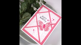 Fractured Card with Frame