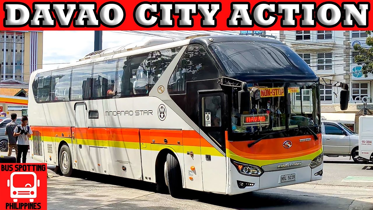 DAVAO CITY BUS ACTION | ACCESS ROAD, ECOLAND OVERLAND TRANSPORT TERMINAL