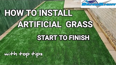 HOE KUNSTGRAS TE INSTALLEREN met toptips