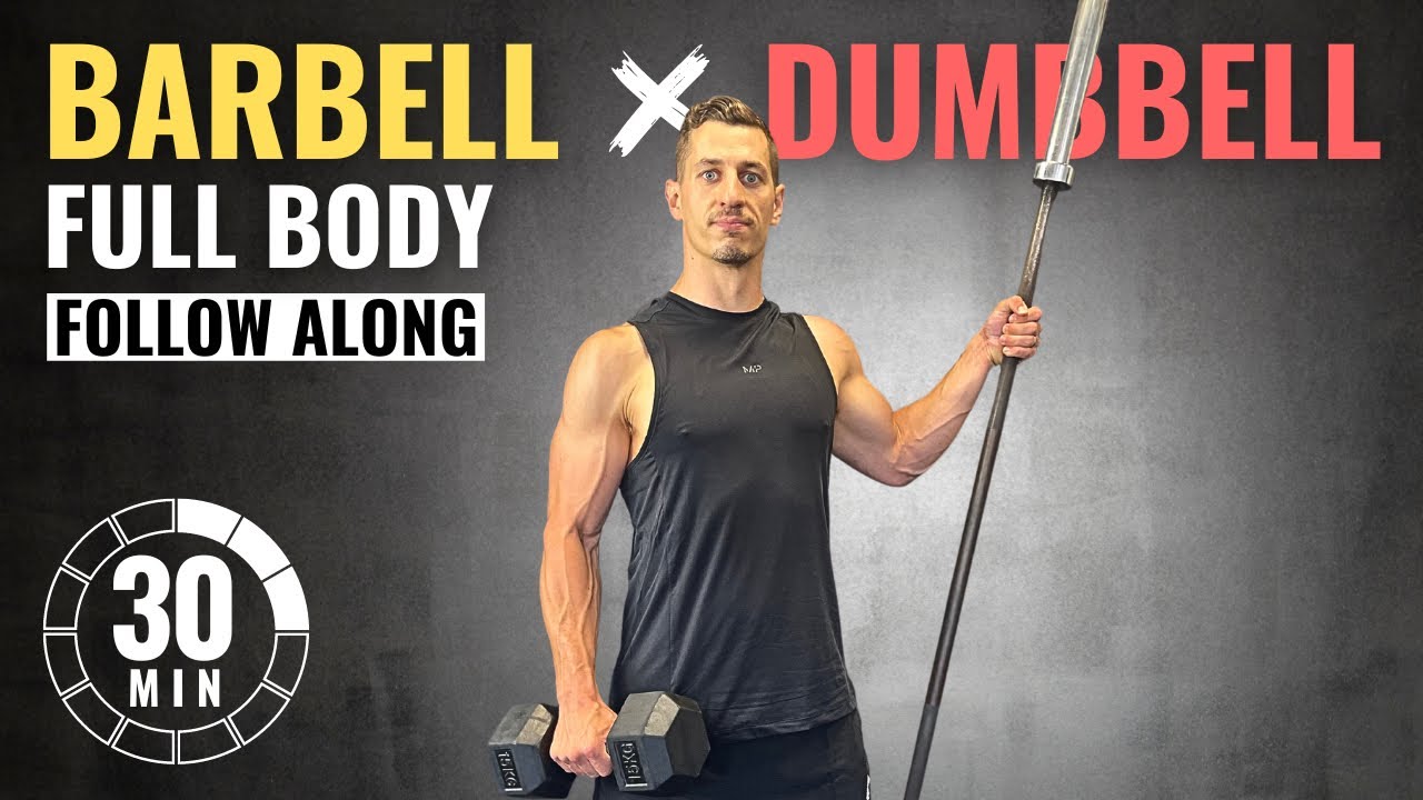 Home Gym Hero Barbell Routine for Full-Body Fitness