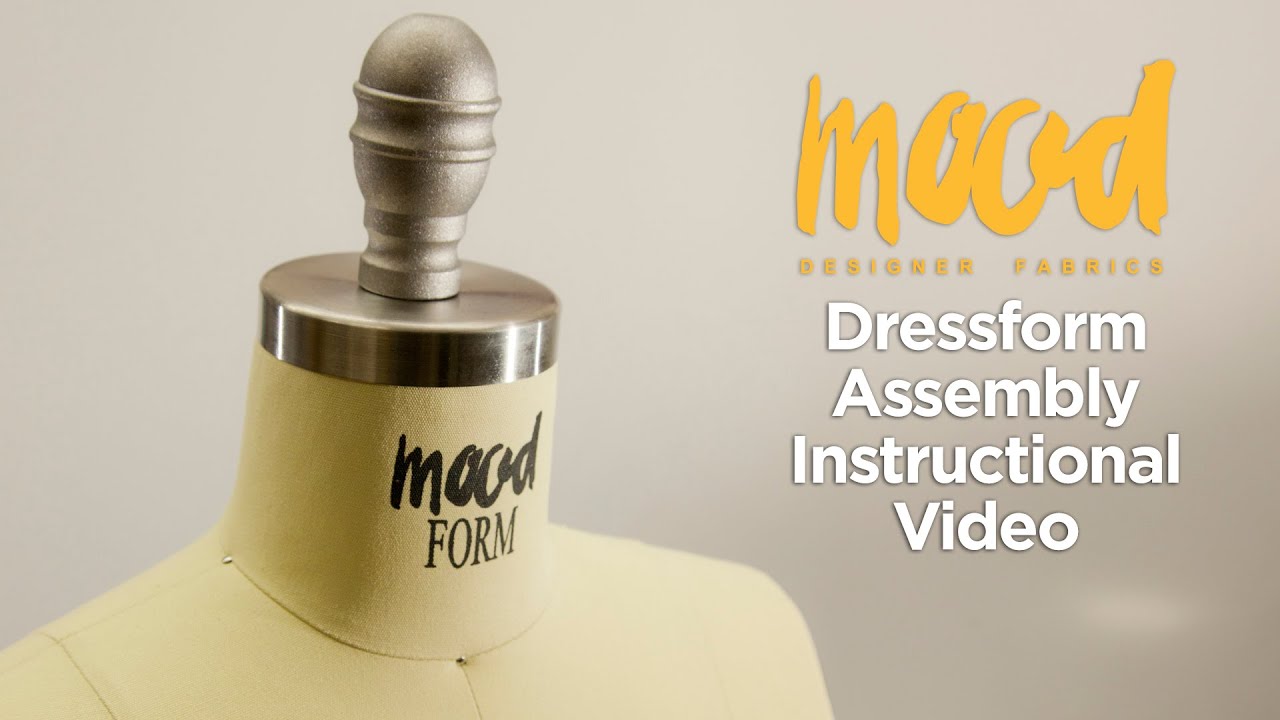 Mood Brand Dressform Assembly Instructional Video 