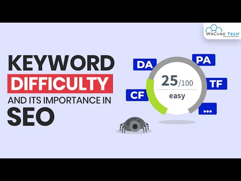SEO Tutorial - What is Keyword Difficulty Explained In English