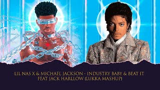 Lil Nas X & Michael Jackson - INDUSTRY BABY & BEAT IT Feat. Jack Harllow (Lukka Mashup) Resimi