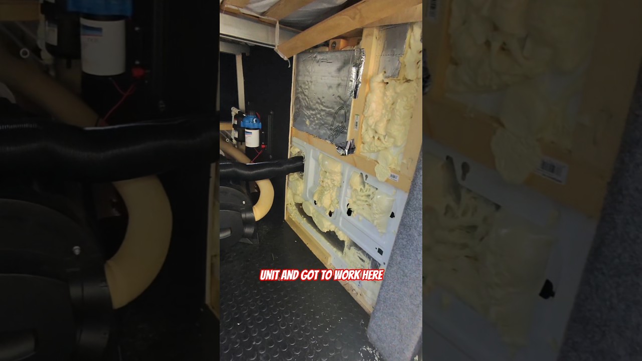 I live in an unfinished van and today I made progress without doing anything #vandiaries #vanlife