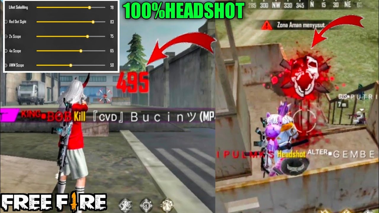 Sensitivitas Budi01 Gaming Asli Sensitivitas Free Fire