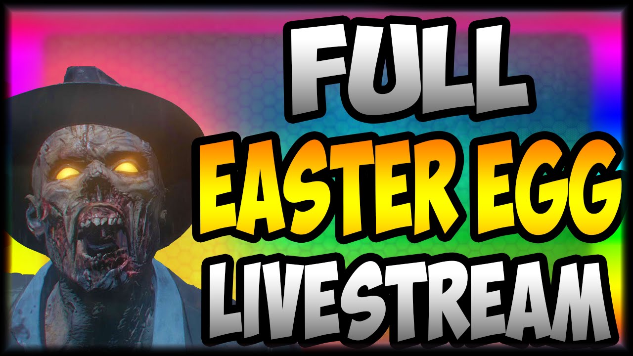 BO3 Zombies " THE FULL EASTER EGG " Black Ops 3 Livestream
