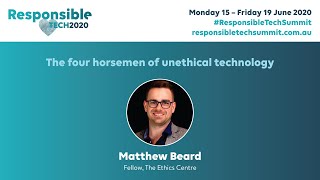 ResponsibleTech Summit 2020: Matthew Beard