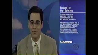 CBS split screen credits/WNCT news clip, circa 2002