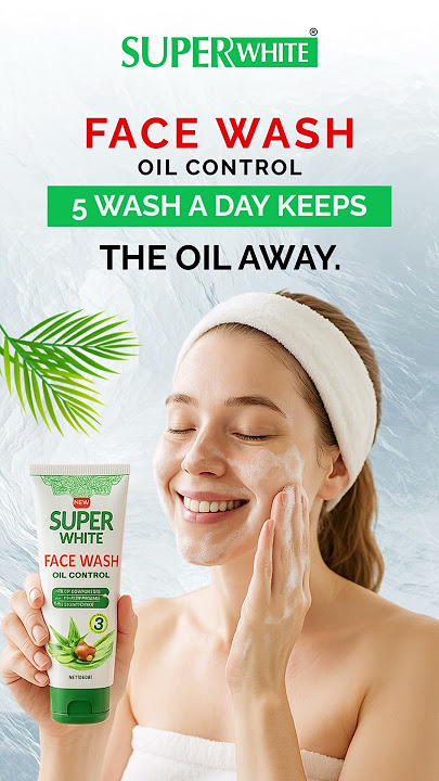 5 washes a day?  #beautycare #skincare #superwhite