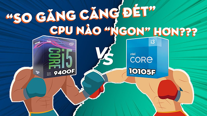 Cpu intel core i5-9400f đánh giá