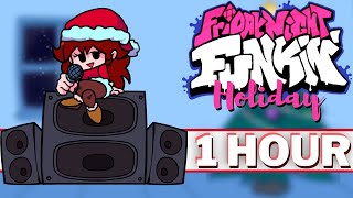 HOLIDAY - Friday Night Funkin Mod (FNF Songs 1 HOUR) The Holiday Christmas Mod FNF OST