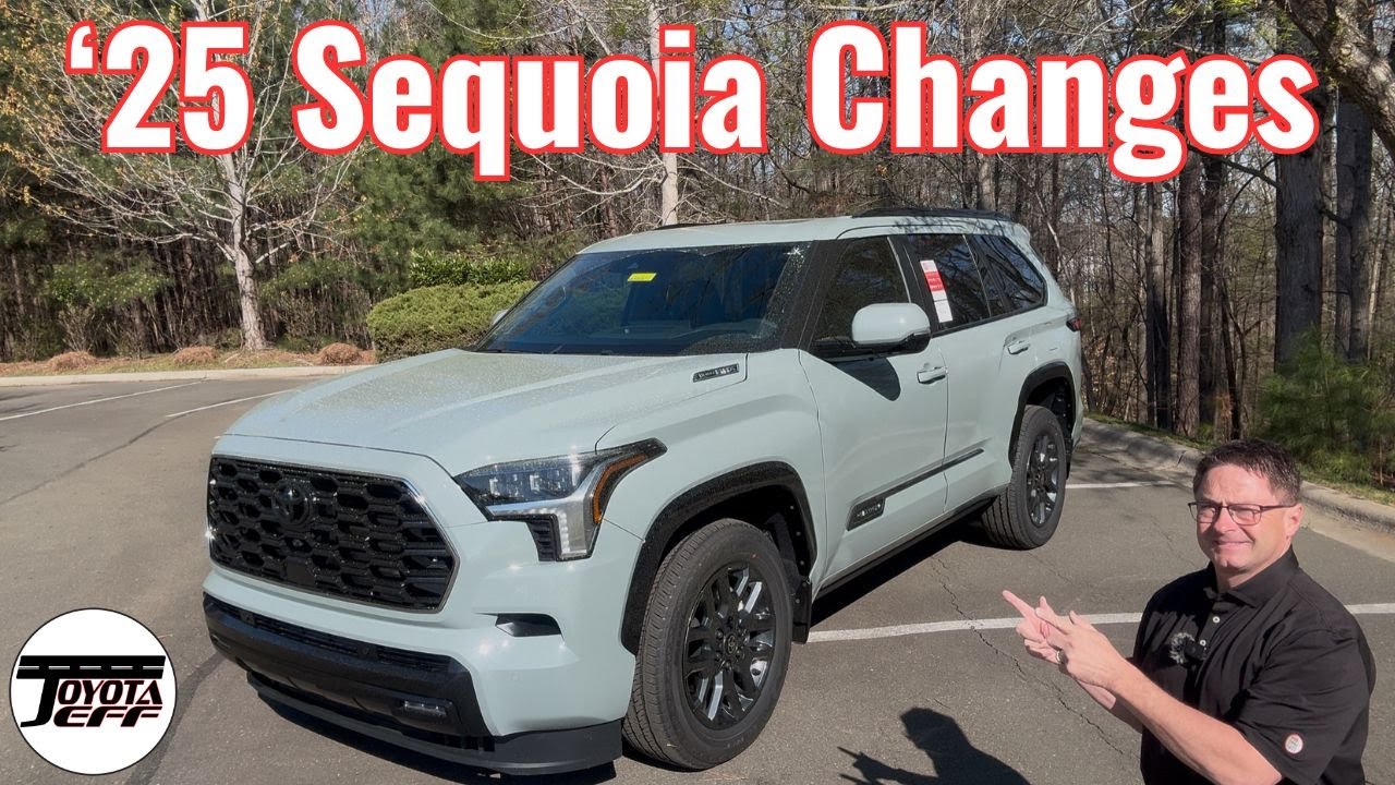 2025 Toyota Sequoia Platinum Changes: Plus Key Features In & Out! - YouTube