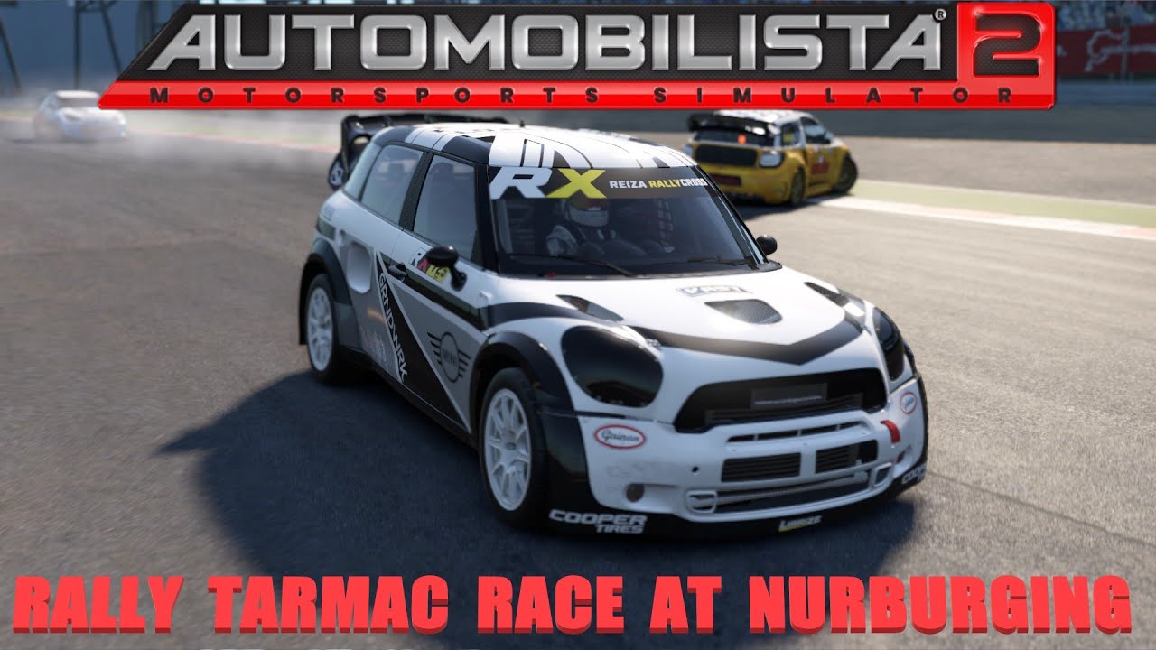 Tarmac Rally race at Nurburgring AMS2